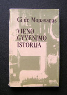 Lithuanian Book / Vieno Gyvenimo Istorija Maupassant 1985 - Novelas
