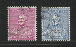 Republic Of Ireland Scott #153 - 154 Used VF............................................w68 - Used Stamps