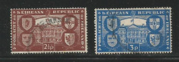 Republic Of Ireland Scott #139 - 140 Used VF............................................w68 - Oblitérés