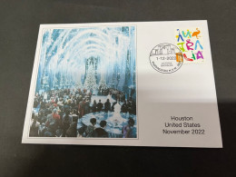 1-8-2023 (3 T 47) Australia - Harry Potter Yule Ball In Houston (USA) - Cartas & Documentos