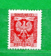 (N) POLONIA ** - SEGNATASSE - TAXE - 1954 -  Yv. 29 .  MNH** Come Scansione - Postage Due