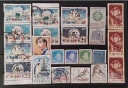 Svezia Sweden Lot 22 Various Stamps  Travelled 2022 - 2023 - Neufs