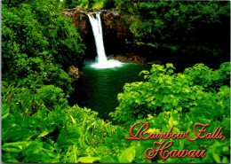 Hawaii Hilo Wailuku River Park Rainbow Falls - Hilo