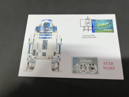 4-9-2023 (4 T 12) Australia - 2023 - Star Wars (2 Covers) - Lettres & Documents