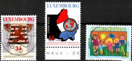 Luxembourg, Luxemburg, 1994,  YT 1292 - 1294, MI 1342 - 1344, JAHRESREIGNISSE, GESTEMPELT, OBLITERE - Used Stamps