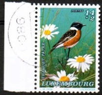 Luxembourg, Luxemburg, 1994,  YT 1304,  MI 13554, WOHLFAHRT, BEDROHTE VOGELARTEN, GESTEMPELT, OBLITERE - Used Stamps