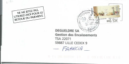 Vignette D'affranchissement Epelsa - ATM - Pain - Citrouille - Peinture - Lettre Pour La France - Storia Postale