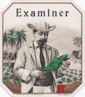 33868# ETIQUETTE EXAMINER TABAC CIGARE TABACO CIGARROS - Labels