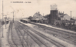 HAGONDANGE - MOSELLE - (57)  - PEU COURANTE CPA DE 1929 - L'INTERIEUR DE LA GARE.... - Hagondange