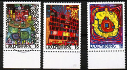 Luxembourg, Luxemburg, 1995,  Y&T 1310 - 1312 , MI 1360 - 1362, KULTURHAUPSTADT EUROPA, GESTEMPELT,  Oblitéré - Usados