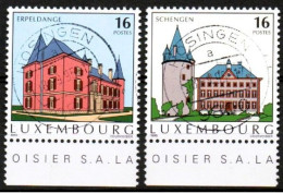 Luxembourg, Luxemburg, 1995,  Y&T 1325 - 1326 , MI 1375 - 1376, SEHENSWÜRDIGKEITEN,  GESTEMPELT,  Oblitéré - Used Stamps