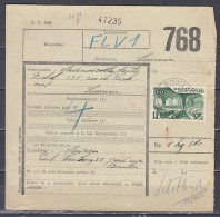 Vrachtbrief Met Stempel BOUILLON - Dokumente & Fragmente