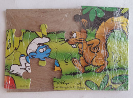 KINDER PUZZLE SCHTROUMPF 95 K97N108 INCOMPLET SANS BPZ - Puzzles