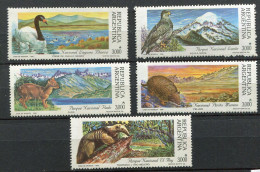 Argentine ** N° 1734 à 1738 - Animaux, Paysages - Unused Stamps