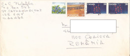 BLUEBERRY, AGRICULTURE, URANIUM RESOURCES, STAMPS ON COVER, 1994, CANADA - Lettres & Documents