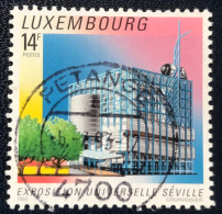 Luxembourg - Luxemburg - C18/31 - 1992 - (°)used - Michel 1298 - Wereldtentoonstelling Sevilla - PETANGE - Oblitérés