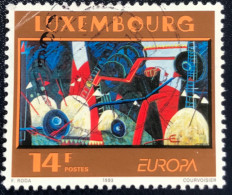 Luxembourg - Luxemburg - C18/31 - 1993 - (°)used - Michel 1318 - Europa - Hedendaagse Kunst - Usados