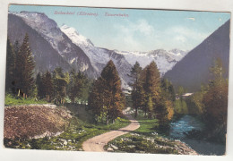 D3951) SEEBACHTAL - Kärnten - An Der TAUERNBAHN - Weg U. Fluss - ALT 1913 - Mallnitz