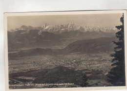 D3969) KANZELBAHN 1500m - Blick Auf VILLACH U. Julische Alpen - ALT!  1931 Gel. Sattendorf - Ossiachersee-Orte