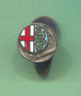 ALFA ROMEO - Car Auto Automotive, Old Pin Badge Abzeichen, Buttonhole Enamel - Alfa Romeo