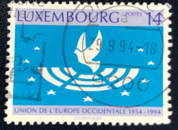 Luxembourg - Luxemburg - C18/32 - 1994 - (°)used - Michel 1346 - West Europese Unie - Used Stamps