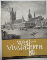 Architectuur & Plastiek -themanr 1954/4 Tijdschrift WEST-VLAANDEREN Ieper Halle Belfort Poperinge Kerkmeubilair Westhoek - Histoire