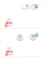 Norwegen 1991 MiNr.: 1038 Schwan Sonderstempel Olympische Spiele Lillehammer; Norway - Covers & Documents