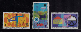 CUBA 1970 SCOTT 1502-1504 CANCELLED - Gebraucht