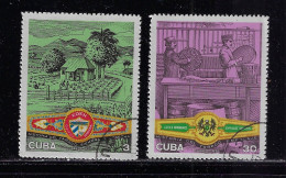 CUBA 1970 SCOTT 1534,1536 CANCELLED - Gebraucht