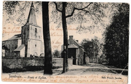 Jandrain - Route Et Eglise - Orp-Jauche