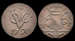 Netherlands Utrecht VOC Copper Duit 1790 - …-1795 : Période Ancienne