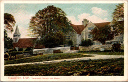 England Ilse Of Wight Sandown Yaverland Church And Manor  - Sandown