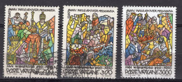 Z2019 - VATICANO SASSONE N°879/81 - VATICAN Yv N°875/77 - Gebruikt