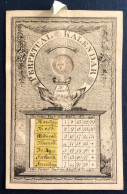 PERPETUAL KALENDAR - (B484) - Small : ...-1900