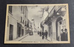 Cartolina Montescaglioso (Matera) Corso Della Repubblica                                                                 - Matera