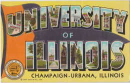 Champaign Urbana. University Of Illinois. Petit Format. - Autres & Non Classés