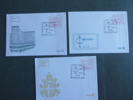 1985 ATM60 Relifil FDC Du Set (côte: 12,50€) Philatélie Religieuse) Du 13/05/1985 - Covers & Documents