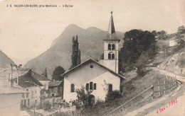 FRANCE - Salins Les Bains Près Moutiers - L'Eglise -  Carte Postale Ancienne - Moutiers