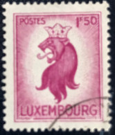 Luxembourg - Luxemburg - C18/33 - 1945 - (°)used - Michel 393 - Heraldische Leeuw - 1945 Heraldic Lion