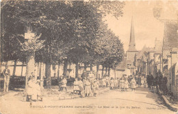 37-NEUILLE-PONT-PIERRE- LE MAIL ET LA RUE DU SABOT - Neuillé-Pont-Pierre