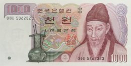 South Korea 1.000 Won, P-47 (1983) - UNC - Korea, South