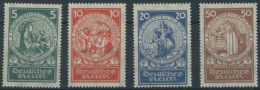 Dt. Reich 351-54 , 1924, Nothilfe, Postfrischer Prachtsatz, Mi. 160.- - Unused Stamps