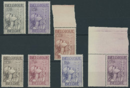 BELGIEN 366-72 , 1933, Tuberkulose, Prachtsatz, Mi. 800.- - Sonstige & Ohne Zuordnung