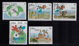 CUBA 1999 SCOTT 4035-4039 CANCELLED - Usati