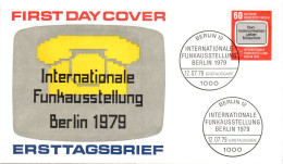 BERLIN FDC 1979 EXPO RADIOTELEVISION - 1971-1980