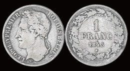 Belgium Leopold I 1 Frank 1843 - 1 Franc