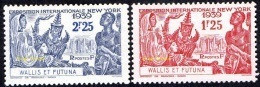 Détail De La Série Exposition Internationale De New York ** Wallis Et Futuna N° 70 Et 71 - 1939 Exposition Internationale De New-York