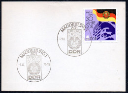 G4609 - Magdeburg - Sonderstempel - 30 Jahre DDR - 1st Day – FDC (sheets)