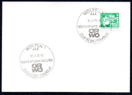 G4615 - Wolfen - Sonderstempel - VEB Filmfabrik ORWO - 1st Day – FDC (sheets)