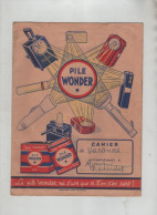 Pile Wonder Cahier De Vacances Renardat  Carte De France Codification Immatriculation Des Automobiles - Elektrizität & Gas